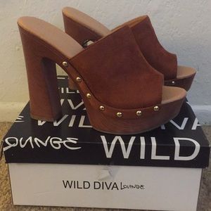 Studded platform New with tag! Never worn